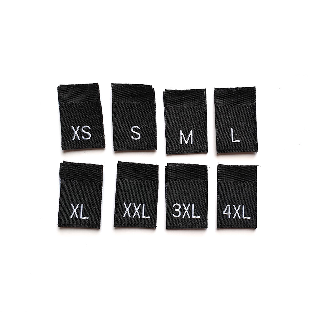 SIZE LABLE XS-4XXL - 10PCS