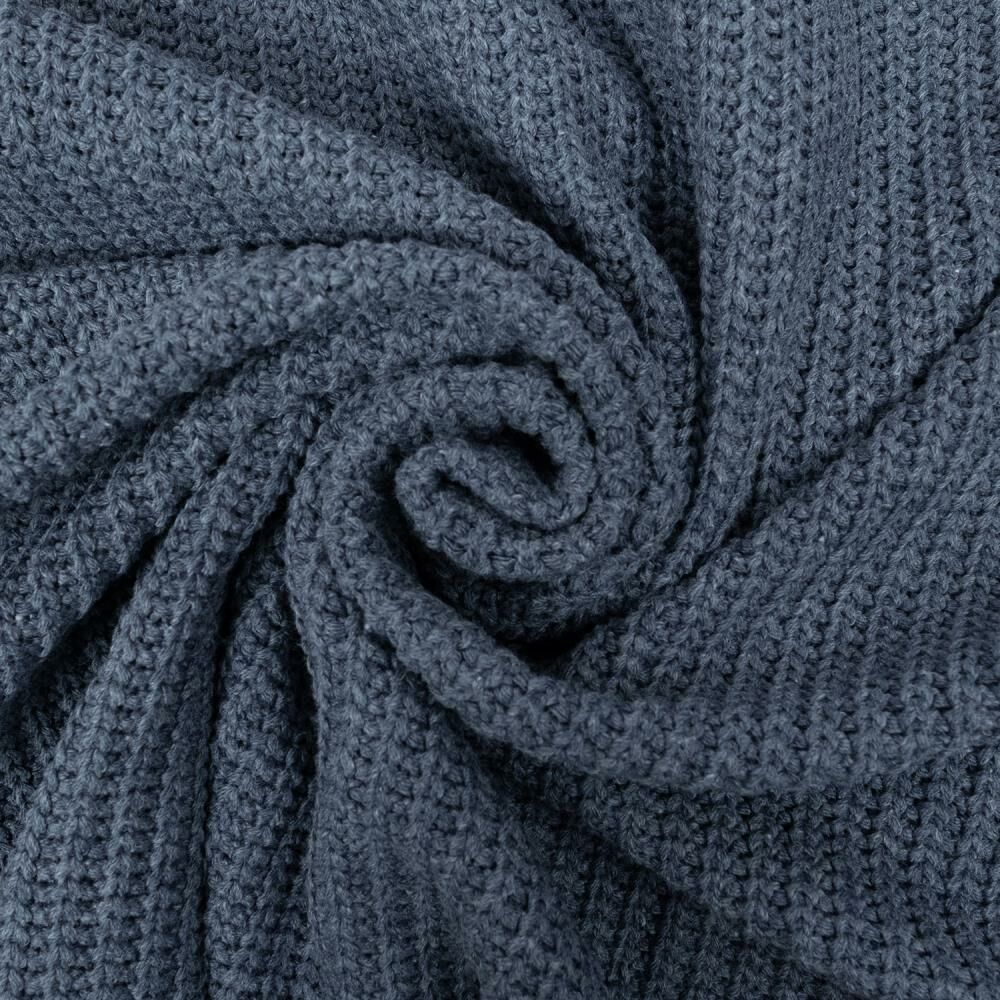 BIG KNIT - BLUE MELANGE