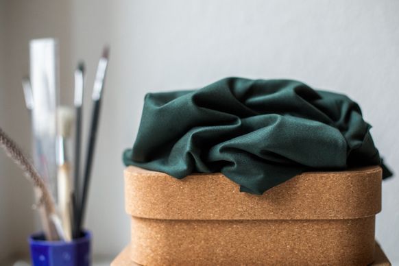 TENCEL JERSEY - DEEP GREEN - 3