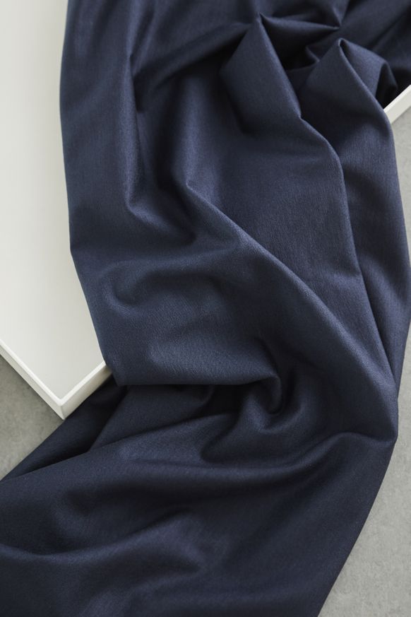 TENCEL JERSEY - NAVY BLUE
