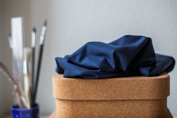 TENCEL JERSEY - NAVY BLUE - 3