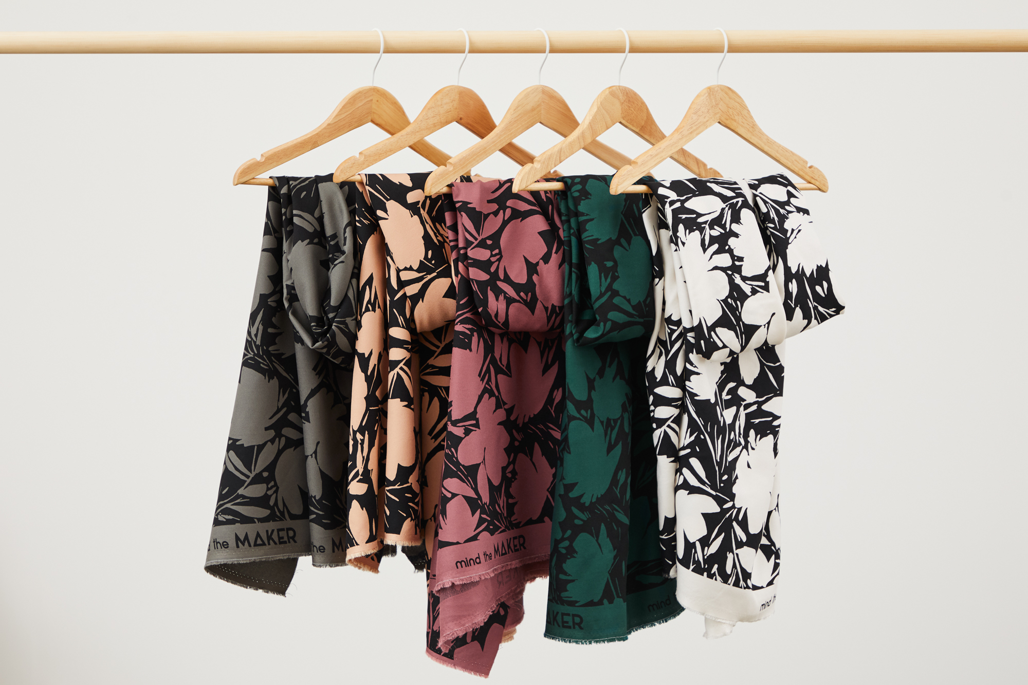 CREPE FLORAL - ROSEWOOD - 2