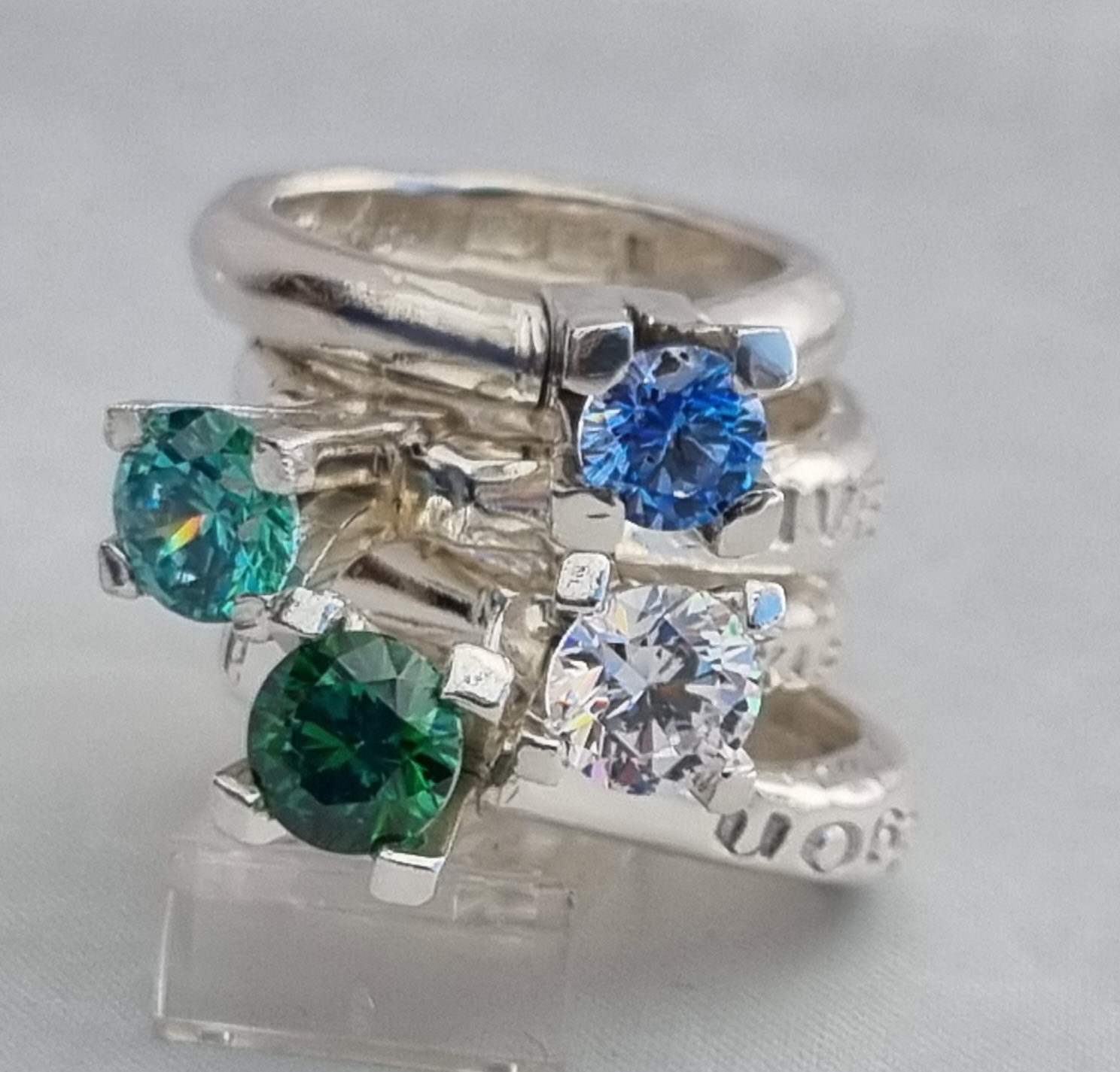 Statementringar Sofistikerat Kaxigt Elegant 