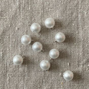 Knapp "pärla" 10, 12 och 13  mm