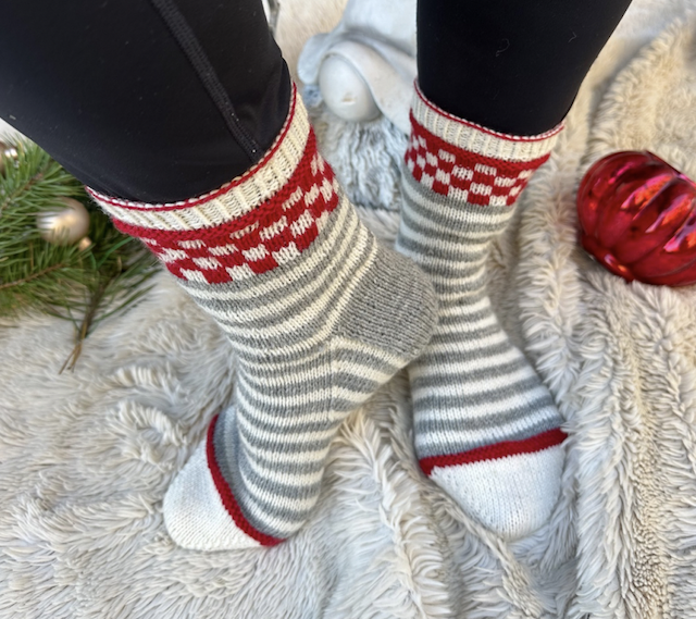 Julsockan 2024,  Aina V design