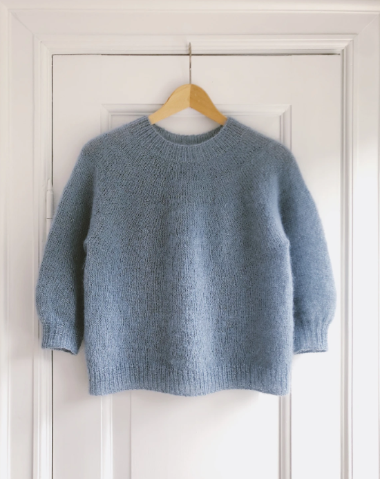 Novice Sweater mohair edition