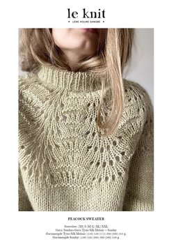 LeKnit Peacock Sweater