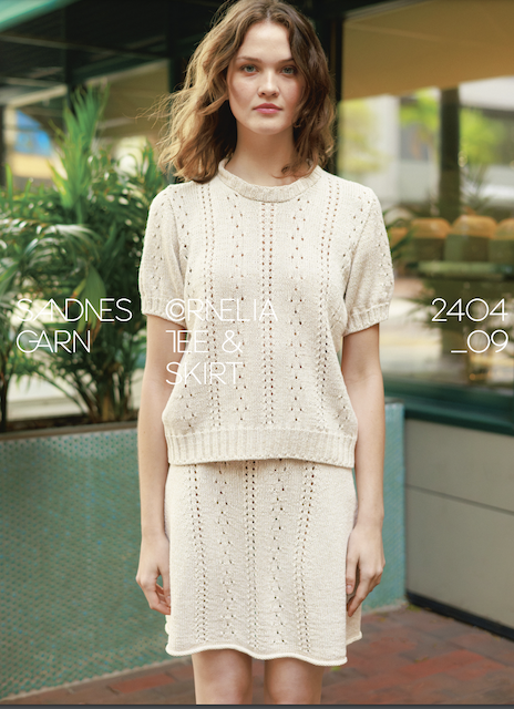 Cornelia  Tee  & Skirt i Line 2404-09