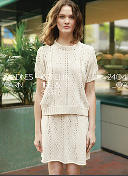 Cornelia  Tee  & Skirt i Line 2404-09