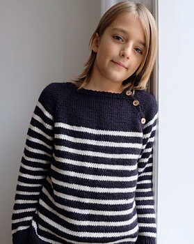 Seaside sweater Junior, PetiteKnit
