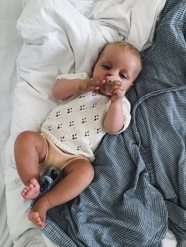 Rigmors Sommarblus, PetiteKnit