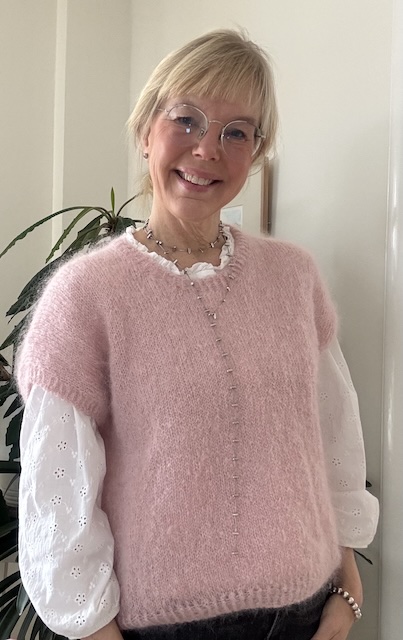 Idas mohairslipover, o-neck, pdf