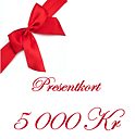 Presentkort 5000 Kr