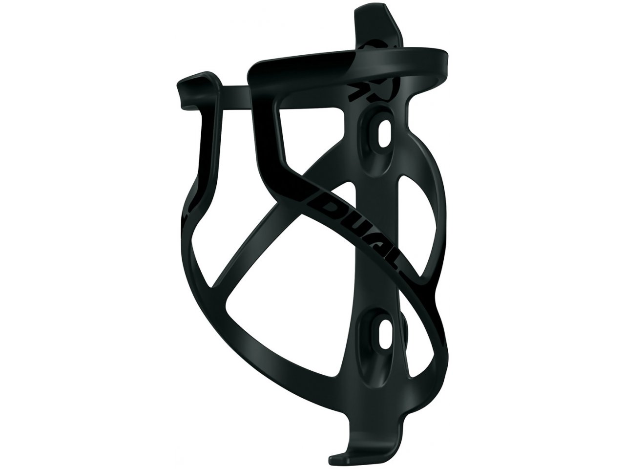 SKS Flaskhållare Dual Polycarbon Mattsvart
