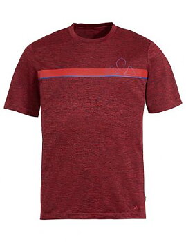 VAUDE Bracket T-Shirt Carmine - Small
