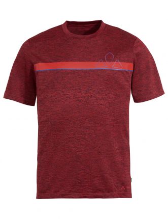 VAUDE Bracket T-Shirt Carmine - Medium