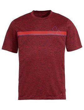 VAUDE Bracket T-Shirt Carmine - Medium