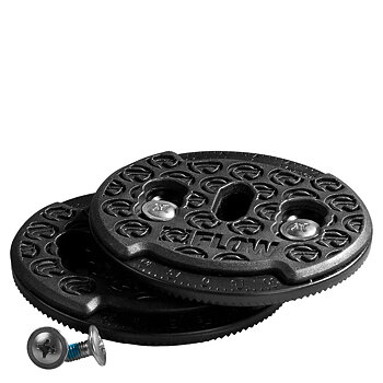 Flow Channel Disk M6 Plast Black