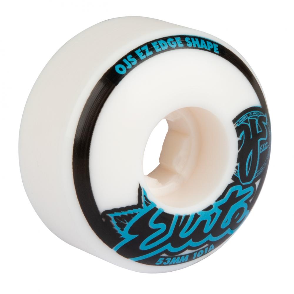 OJ Wheels Skateboardhjul Elite EZ Edge 101A White 54mm - 2