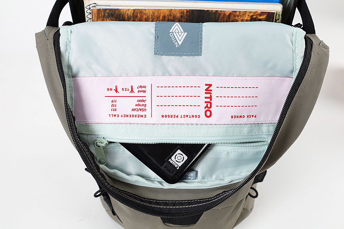 Nitro Ryggsäck Splitpack 30 Waxed Lizard - 13