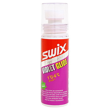 Swix Flytande Valla - F7LNC Violet liquid glide 1°C/-6°C 80ml