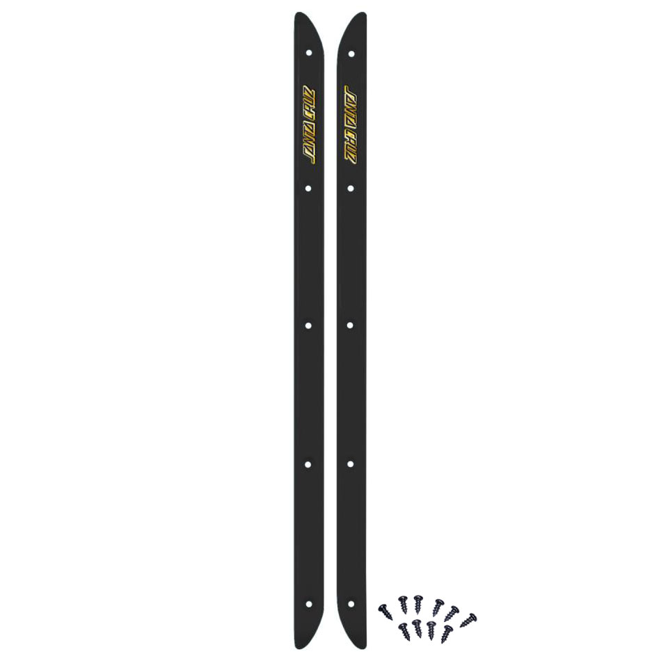 Santa Cruz Skateboard Deck Rails Slimline HSR Black