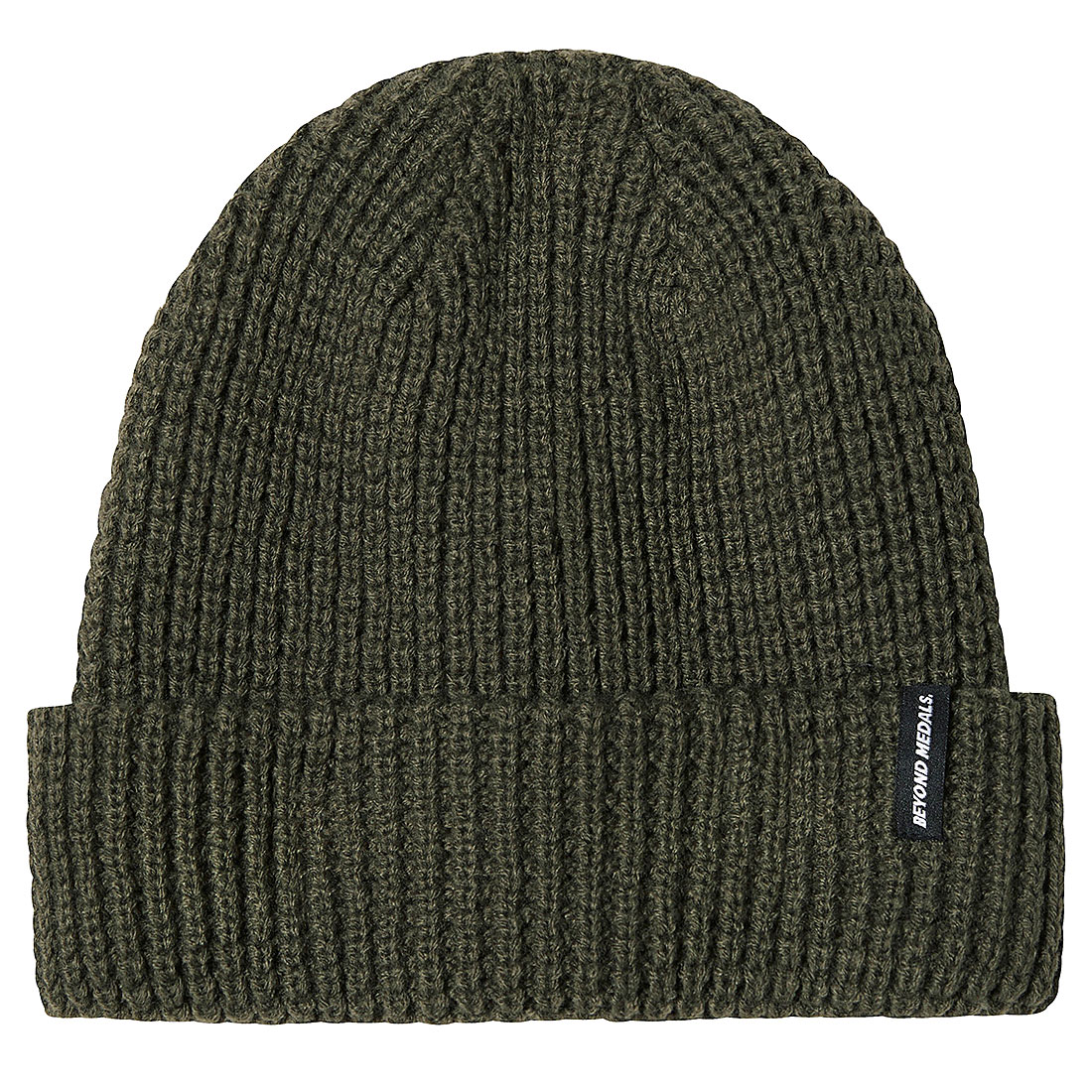 Beyond Medals - Waffle Beanie Green
