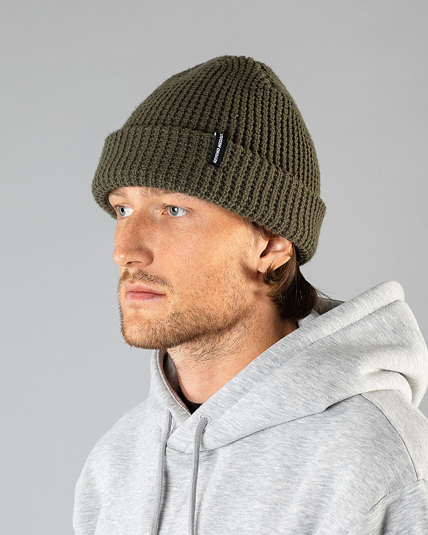 Beyond Medals - Waffle Beanie Green - 2