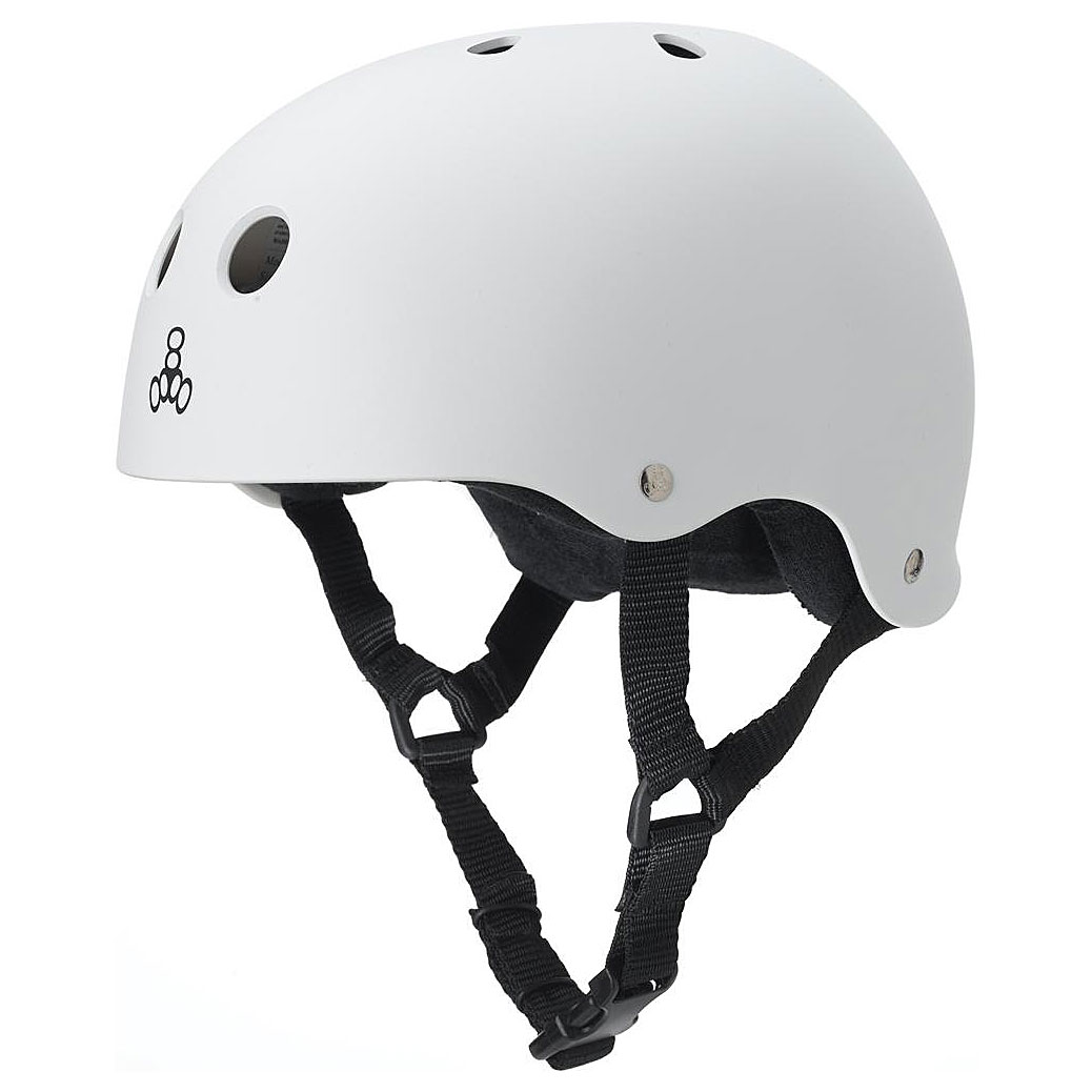 Triple Eight Skatehjälm Brainsaver White