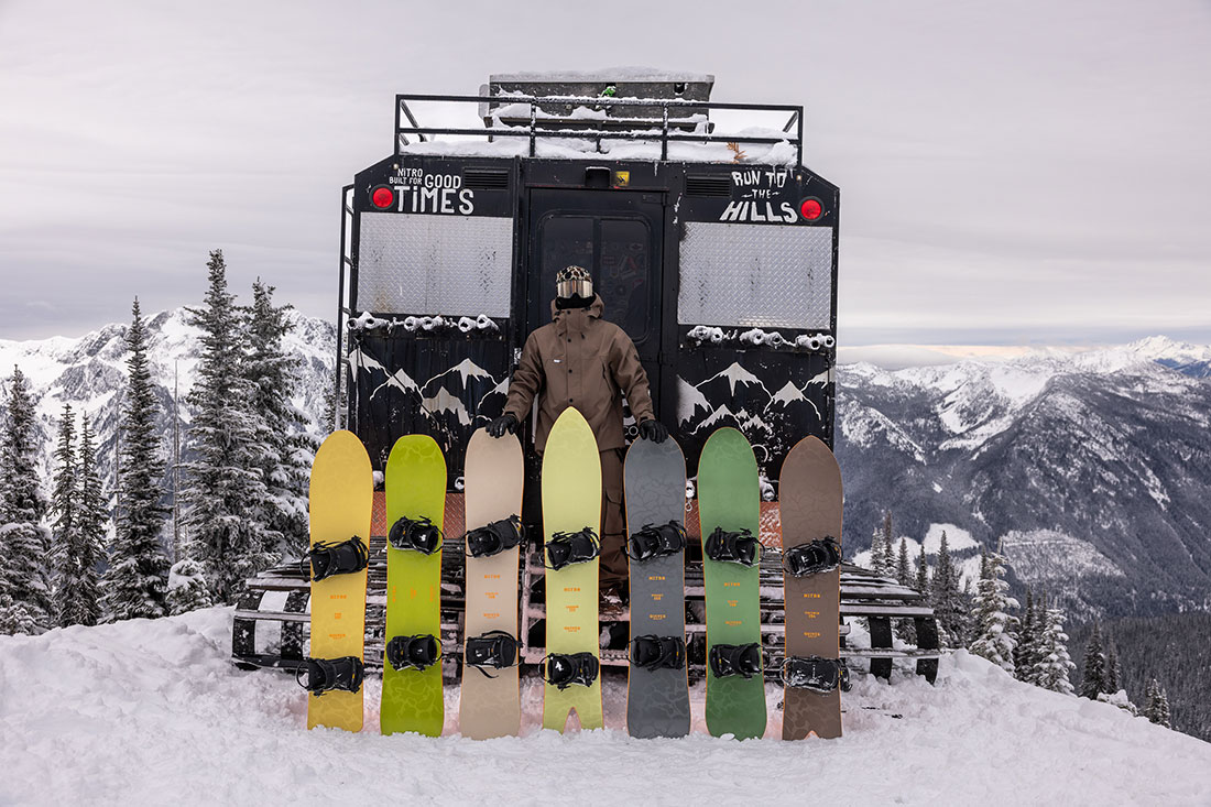 Begagnad Snowboard - Nitro Quiver Banker 159 - 10