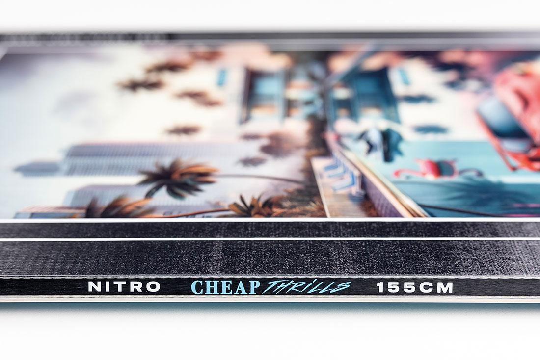 Begagnad Snowboard - Nitro Cheap Thrills Wide 155 - 6