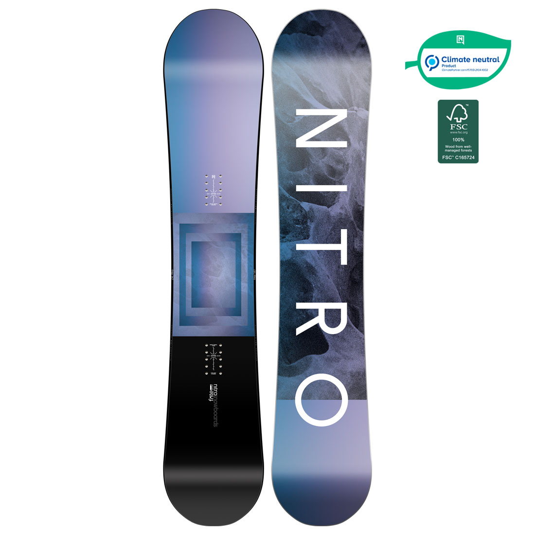 Begagnad Snowboard - Nitro Fate 144 - 3