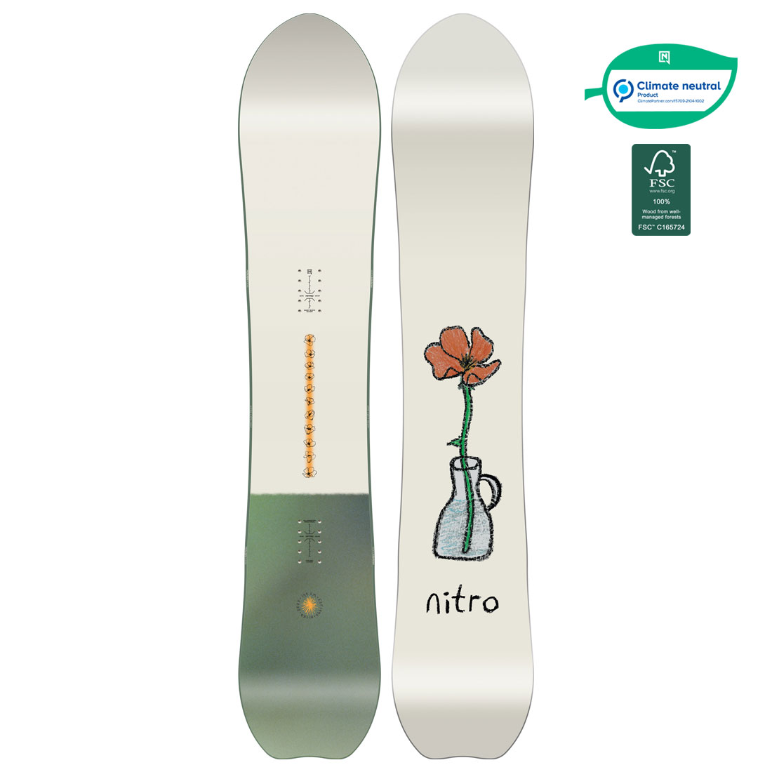 Used Snowboard - Nitro Drop 146 - 4