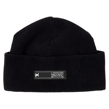 L1 Pitted Beanie Black