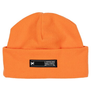 L1 Pitted Beanie Fire Orange
