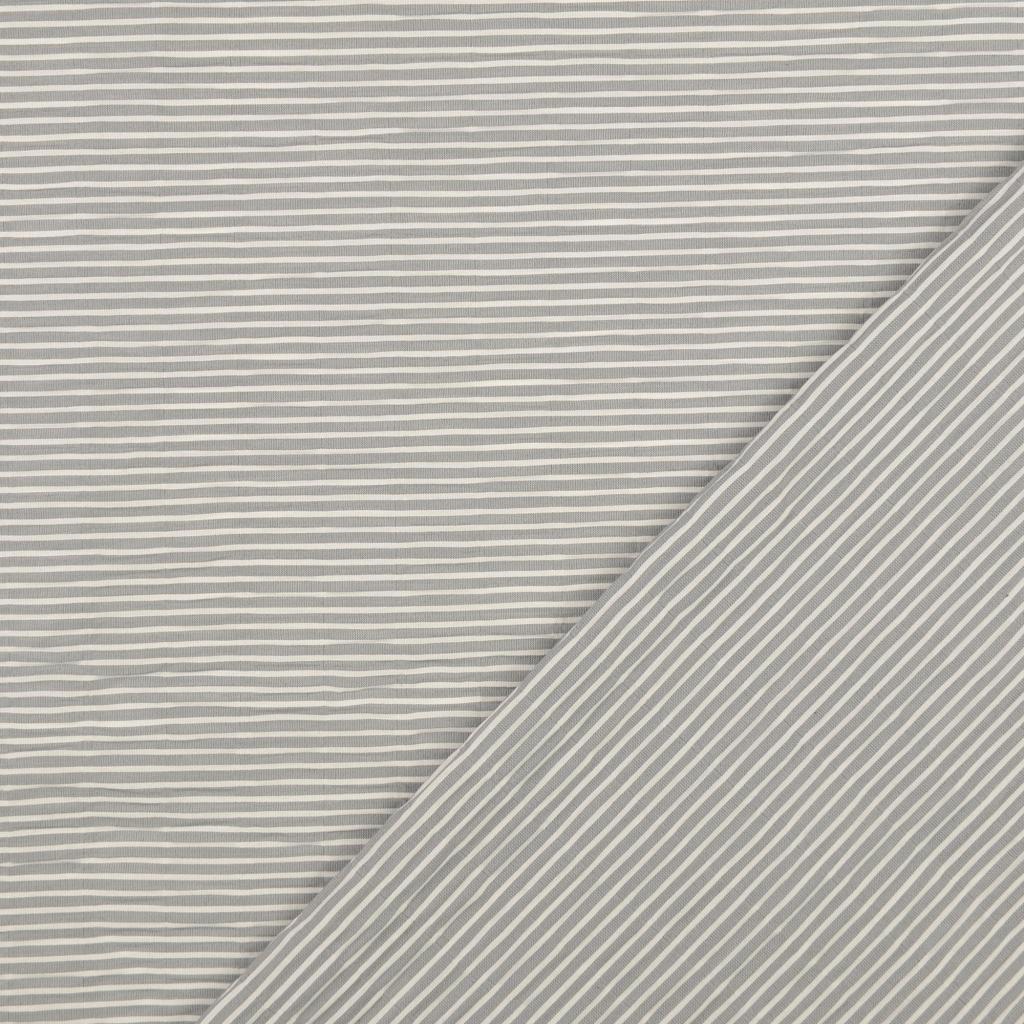 Randig stretch Poplin STUV
