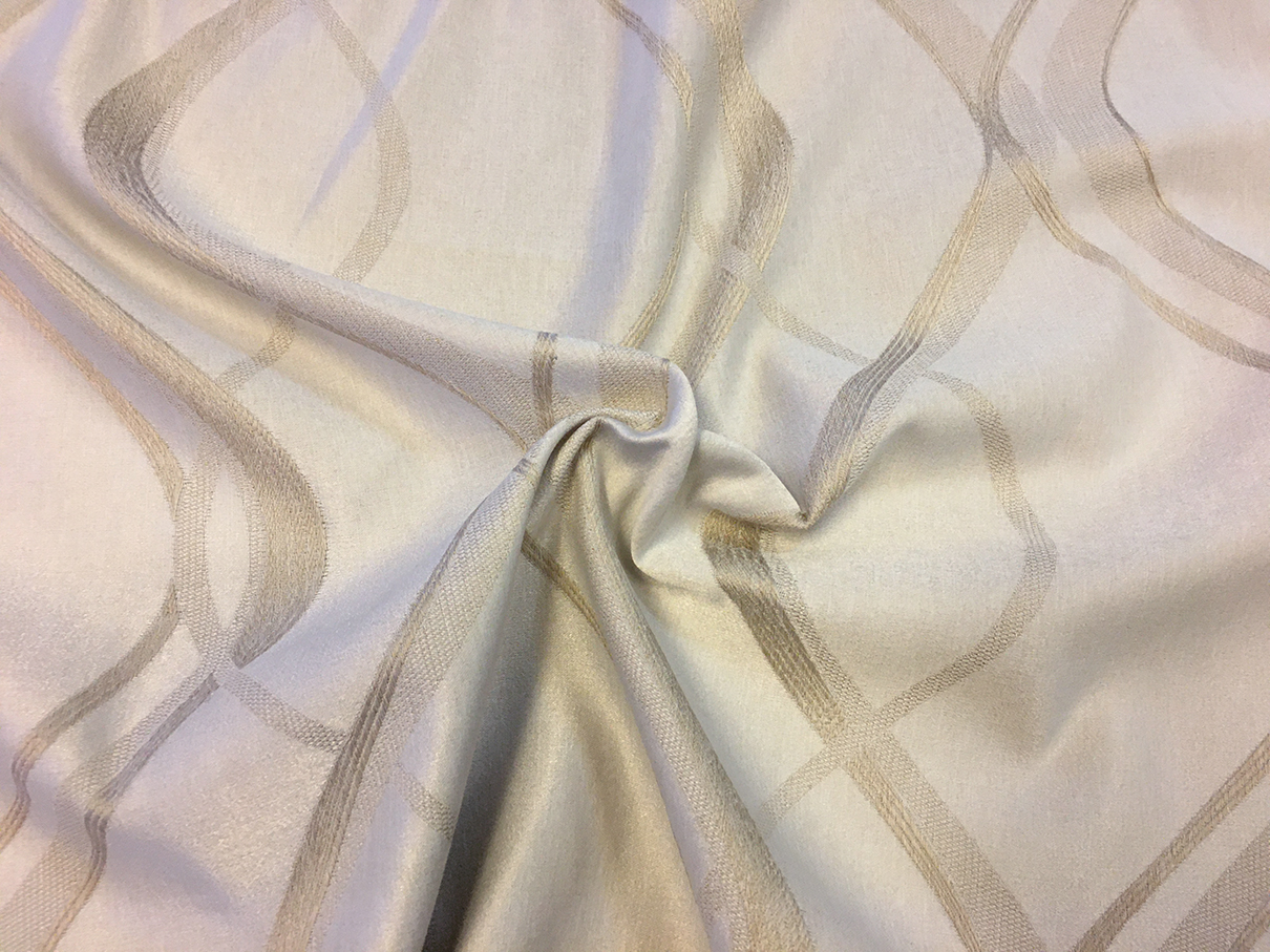 Offwhite & Beige Slinger Brokad STUV - 2