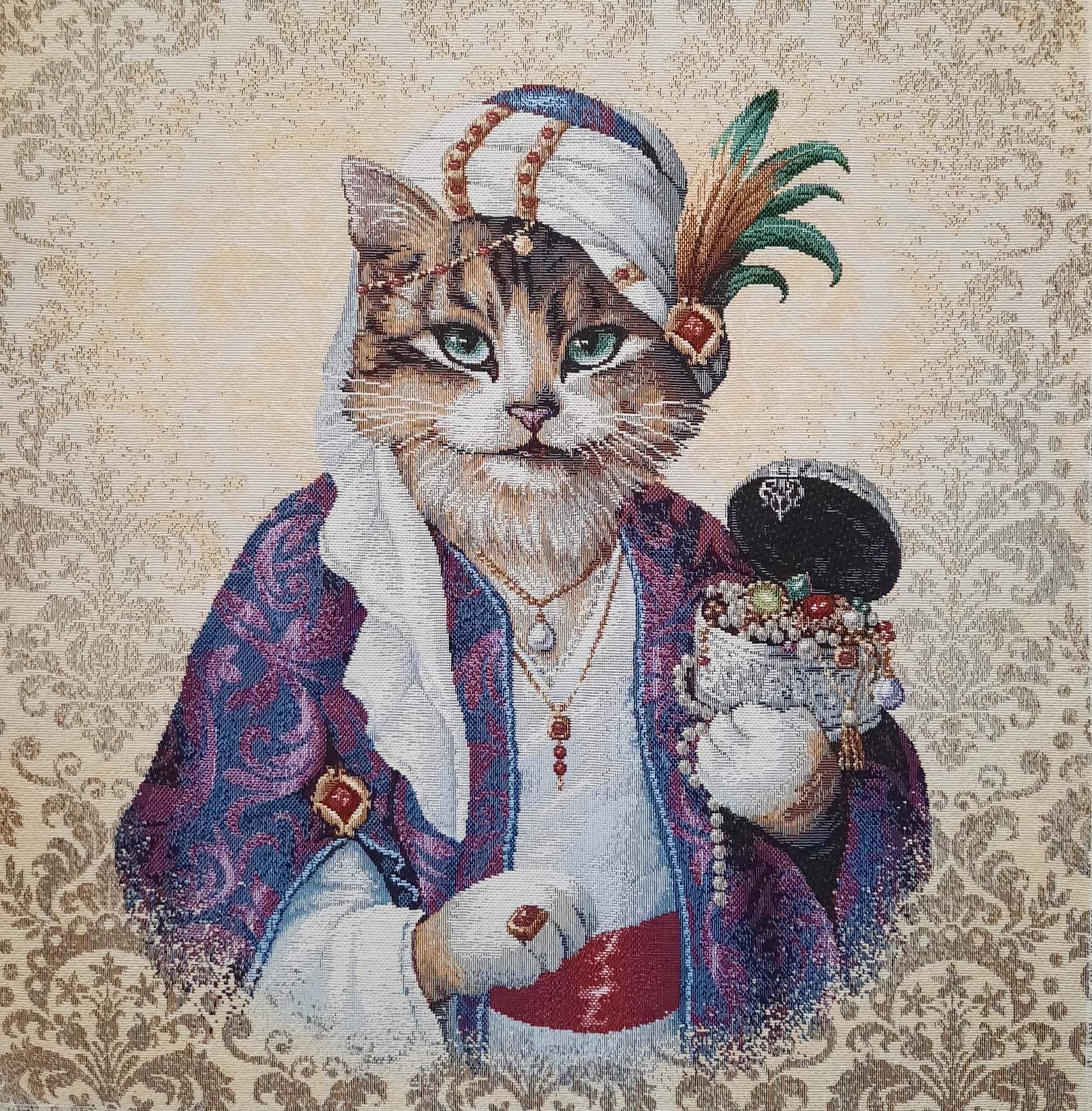 Katt i Turban