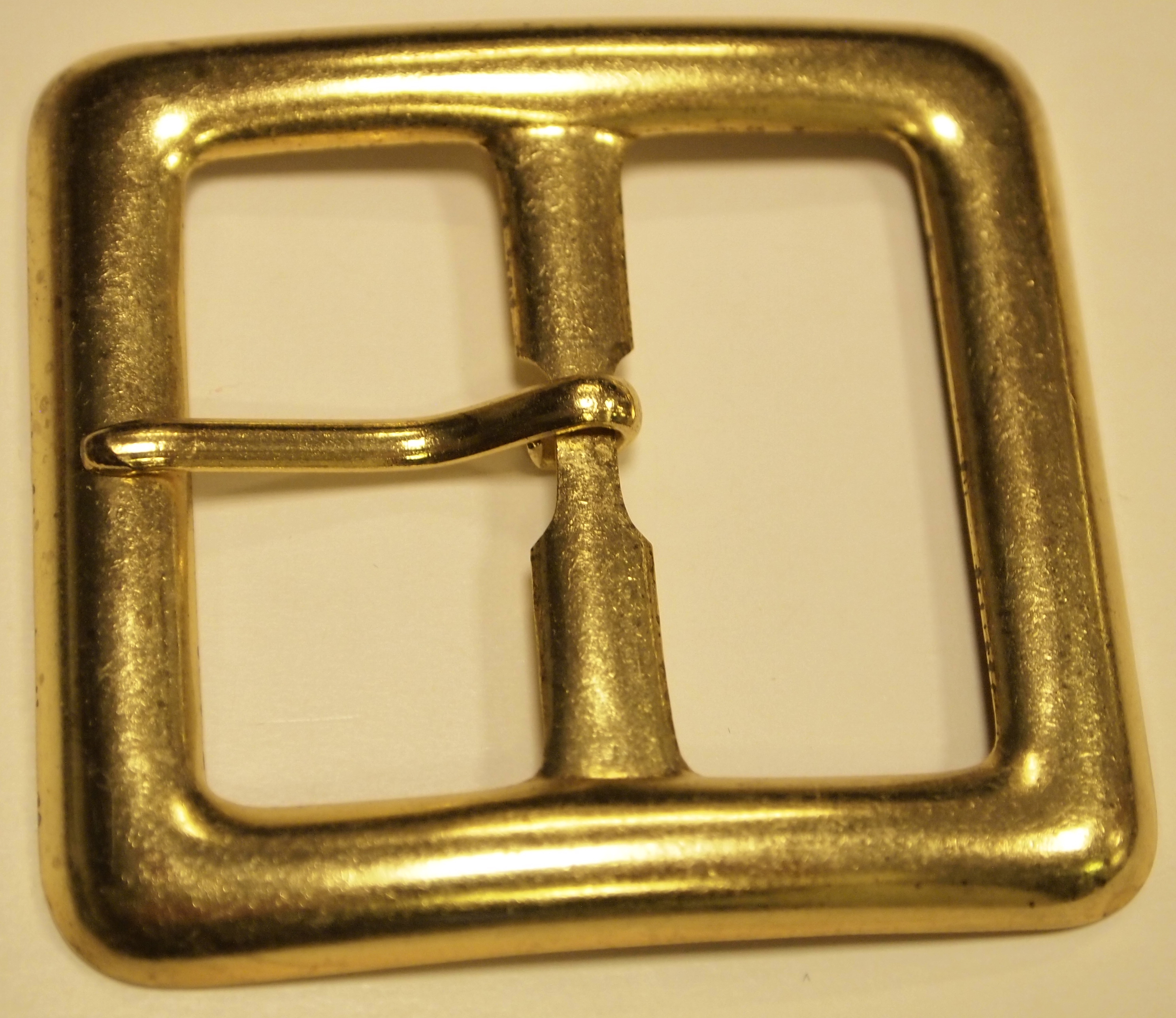Metallspänne guld / TygStomme 39