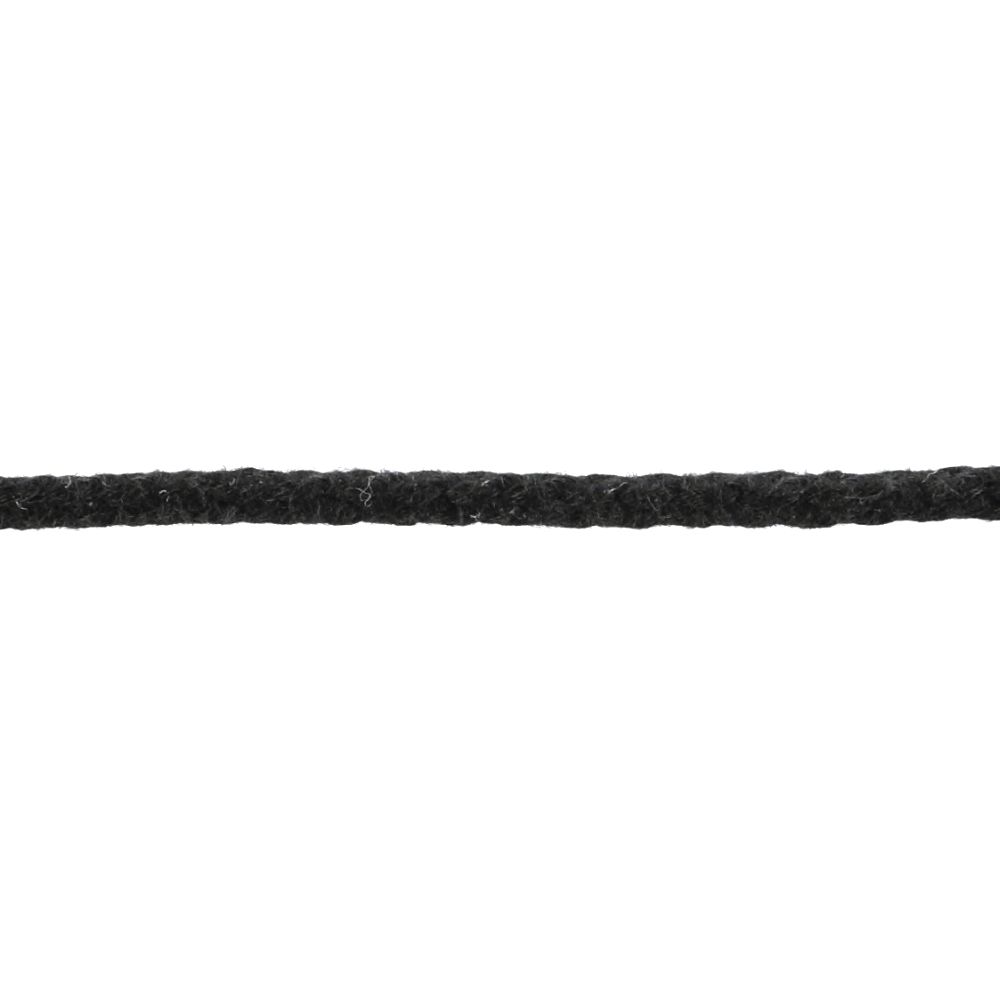Polyester snodd 3,5mm Svart