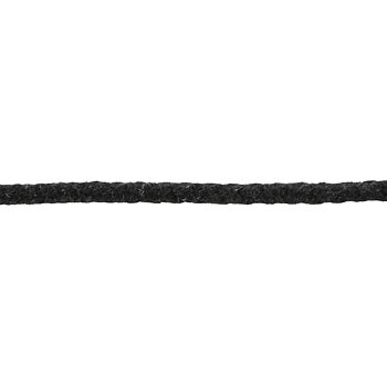 Polyester snodd 3,5mm Svart