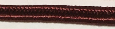 Soutageband glansig bordeaux