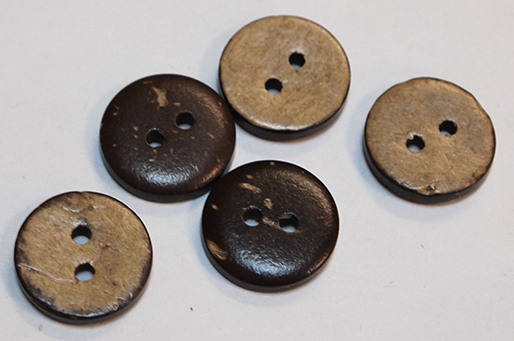 Kokosknapp 11, 12, 15, 18, 20 & 25