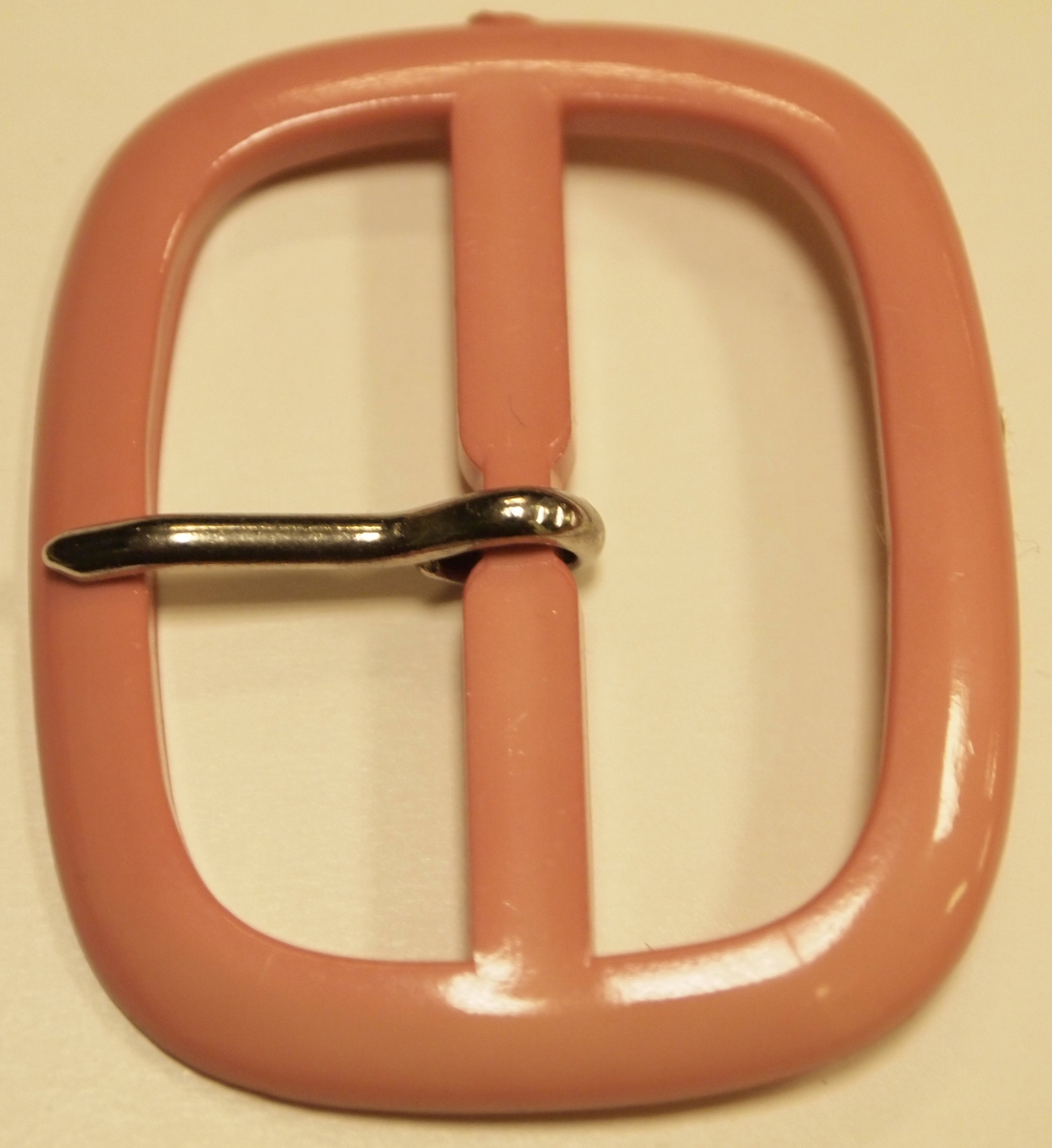 Vintage Plastspännen i röd & rosa 38 - 2