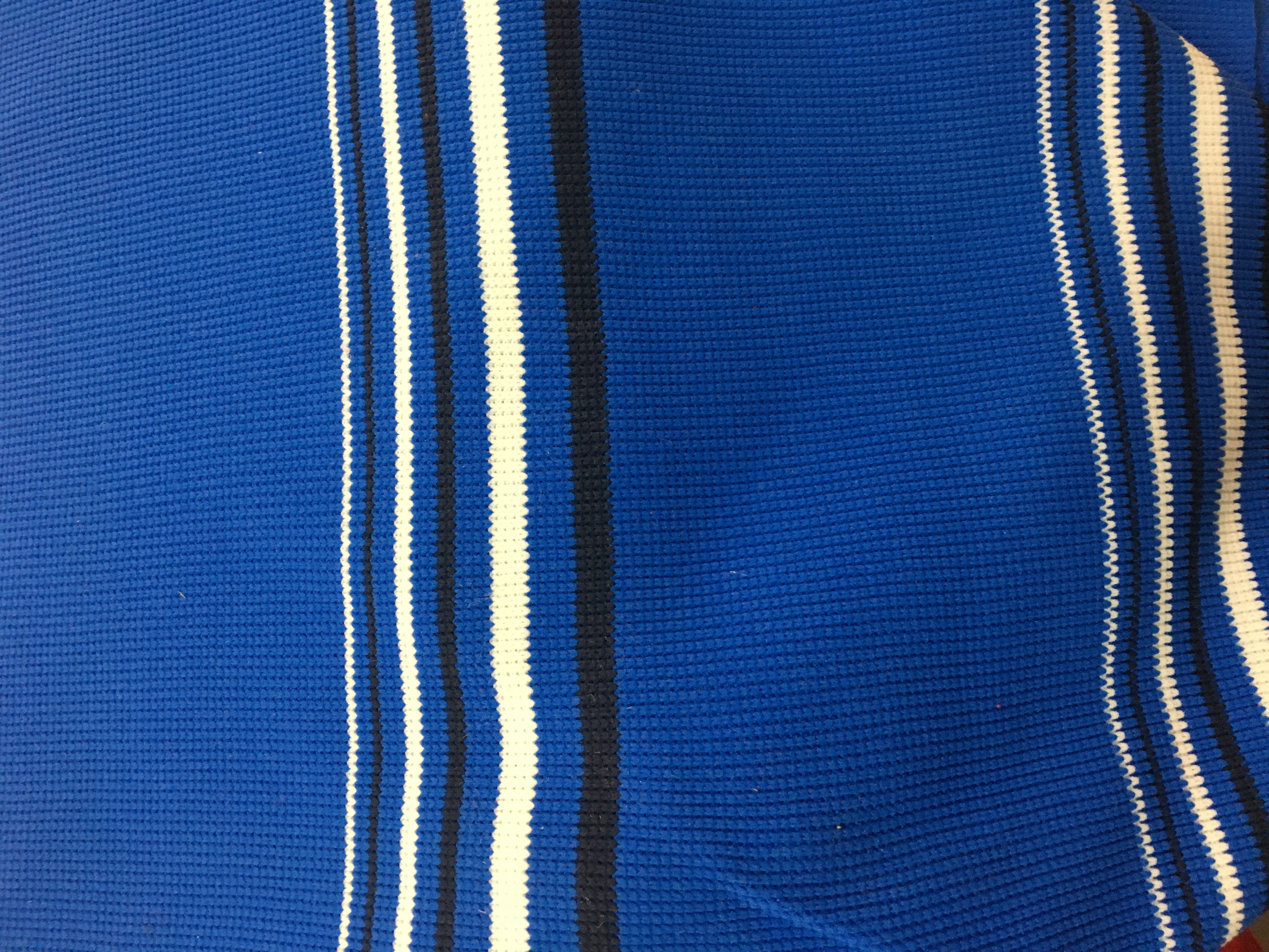 Randig ribbad jersey STUV 1m