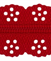 Mönstrad Dragkedja 4mm Metervara - 5