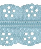 Mönstrad Dragkedja 4mm Metervara - 7