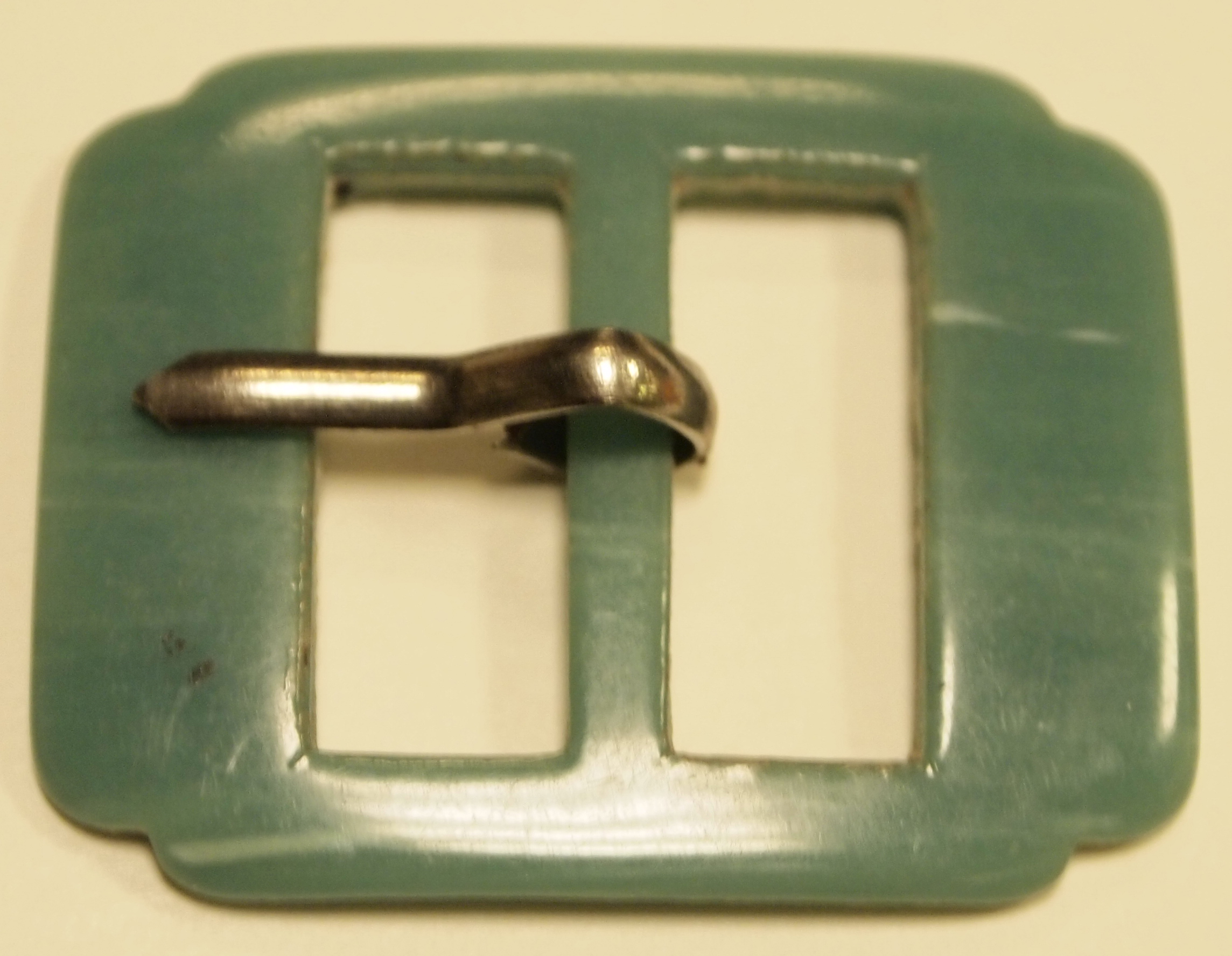 Vintage Plastspänne Jade 20