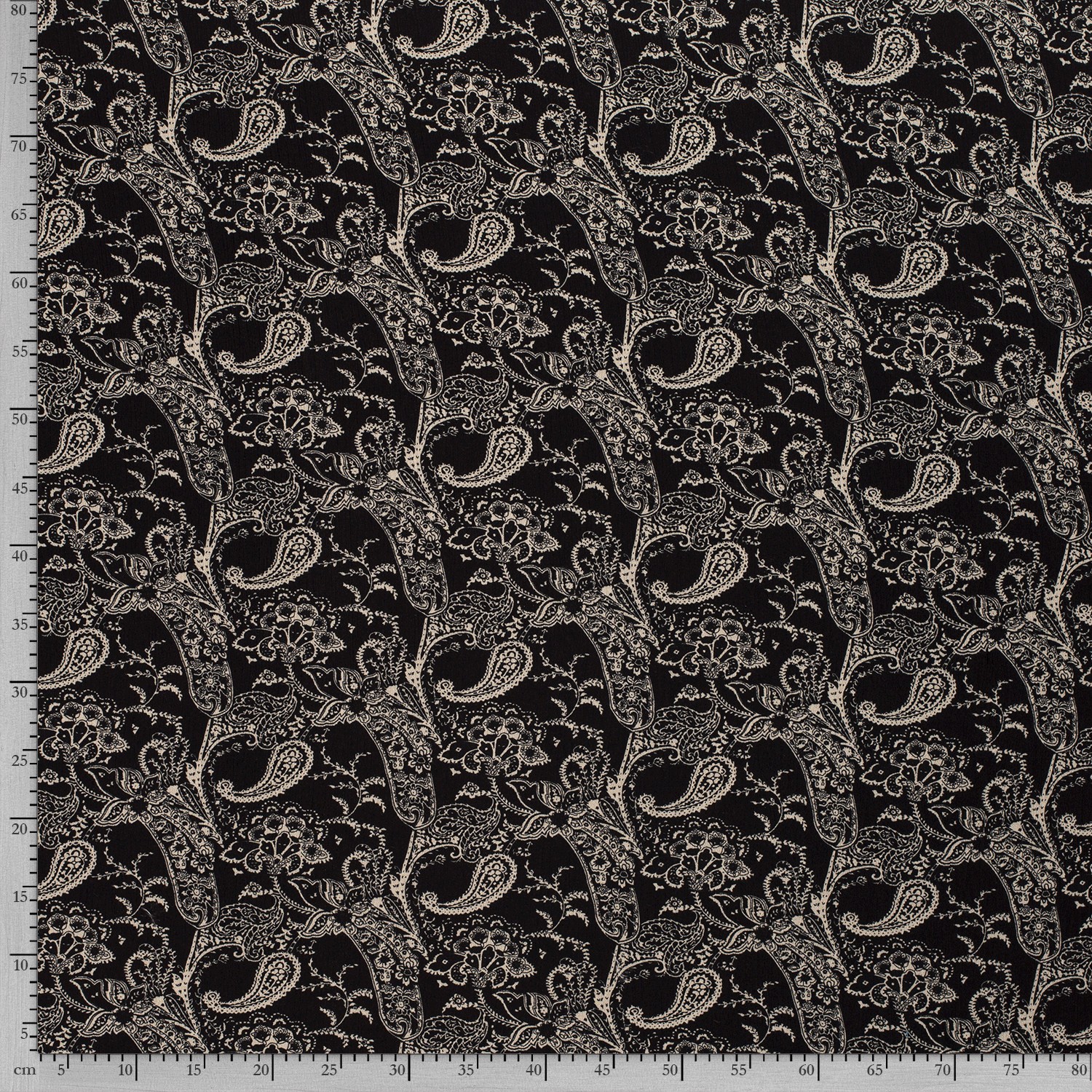 Krinklad Viskos Paisley - 3