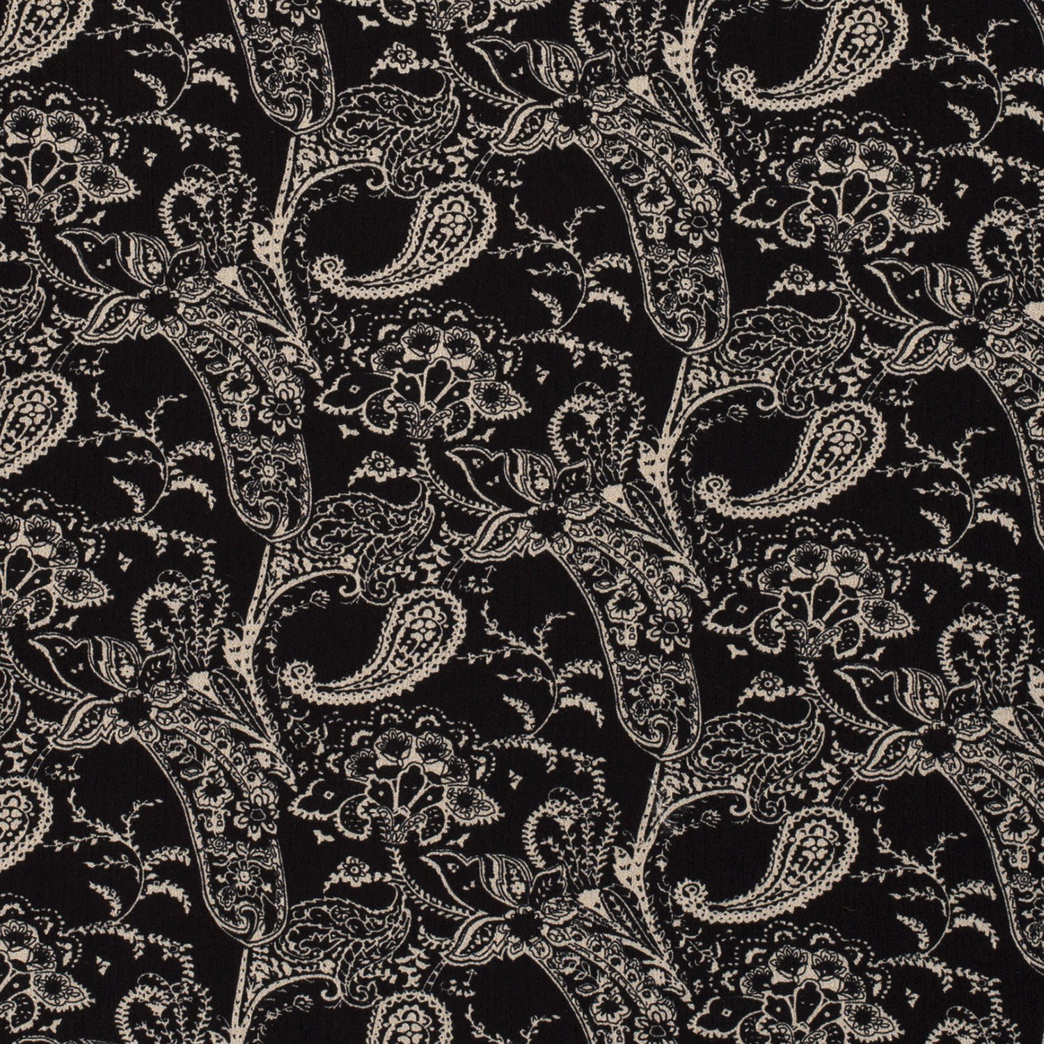 Krinklad Viskos Paisley